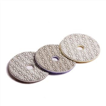 3 pog'onali olmosli polishing pedlari